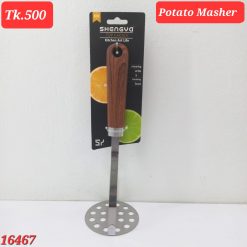 Luxshiny 1pc Mud Press Mashed Potatoes Masher Stainless Steel Potato Masher Hand Tools