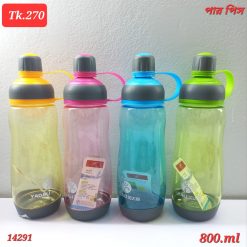 New 800ml Water Bottle Large Capacity Plastic Sports Bottle For Outdoor Camping Travel  Bottle With Straw Drinkware