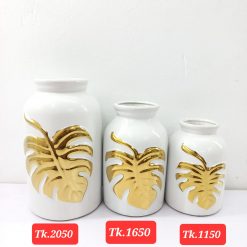 Porcelain Cute Vase Oval Sand Ceramic Flower Vase Modern Floral Pot wedding flower vase home decoration