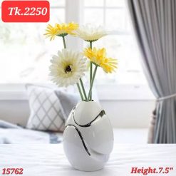 The living room decoration flower vase ceramic three piece modern minimalist style vase Home Furnishing Decoration