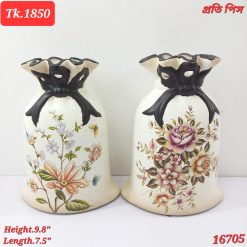 ceramic Flower Vase Grand Pottery Wall Pots Ceramic Plants Chinese Vase Vintage Pot Hogar Decoration Home