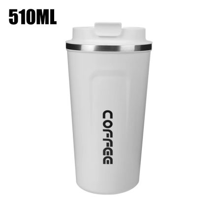 Double Stainless Steel 510ML Coffee Mug Car Thermos Mug