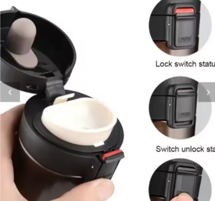  Thermal Mug Leak-proof Stainless Steel Thermos Coffee Cup Vacuum Flask