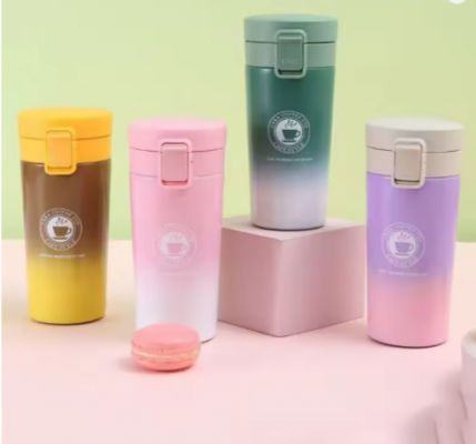 Stainless Steel Thermos Cup Coffee Cup Thermos Water Bottle Must-Have Sports Drinking Water Bottle 