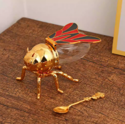 Honey Jar Bee Shape Decorative Shaped Pot
