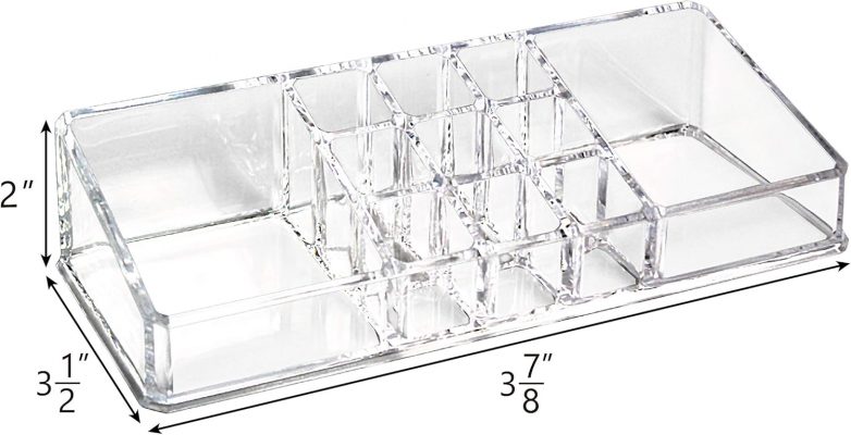 Design Cosmetic Organizer with 11 Compartments