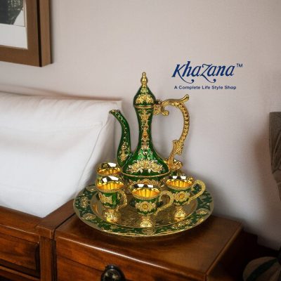 Opulent Turkish Surai Set Style 8 Piece Serving Set