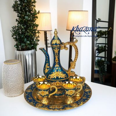 Opulent Turkish Surai Set Style 8 Piece Serving Set