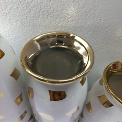 Alternative view of 11.3" inches ceramic flower vase