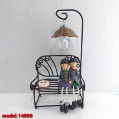 Birthday Gift Showpieces Metal Light Design Cake