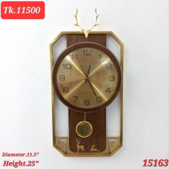 pendulum style wall clock wooden silent movement wooden best wall clock