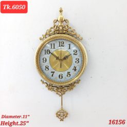 European Style Retro Wall Clock Watch Living Room Mute Pendulum Clock Elegant Taste Family Gift Art Decoration Rome Luxury