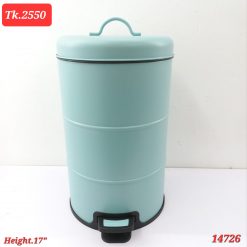 With its sleek design and protective coating, this dustbin is a stylish and functional choice for any home or office.