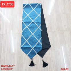 Alternative view of Its smooth texture and lustrous finish elevate any dining experience. Perfect for special occasions or everyday use runner