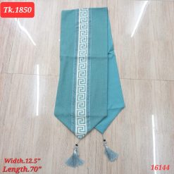 Alternative view of Its smooth texture runner and lustrous finish elevate any dining experience.