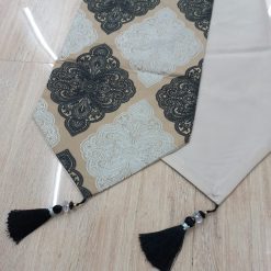 Alternative view of Effortlessly elevate your tablescape with the best table runner designed specifically for 8 chairs