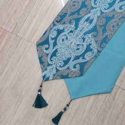 Alternative view of The result is a soft and elegant runner that adds a touch of sophistication to any dining