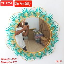 Its sleek design adds a modern touch while its sturdy construction ensures long-lasting use mirror