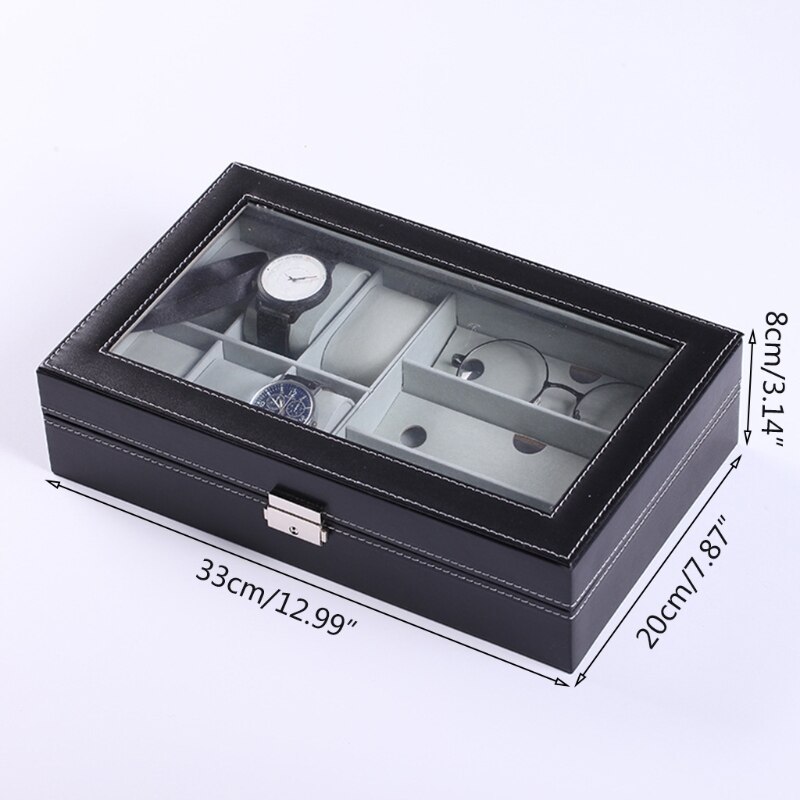 Watch and discount sunglass storage box