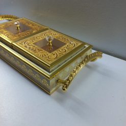 Alternative view of dinning table serving tray