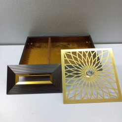 Alternative view of Premium Food Container with tissue storage box squares size with lids.