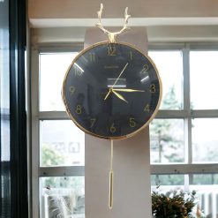 Enhance the aesthetic appeal of your home or office while staying punctual with our exquisite metal wall clocks