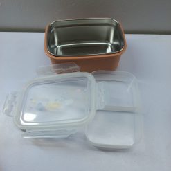 Alternative view of Metal Tiffin Box office/school lunch box food storage box airtight