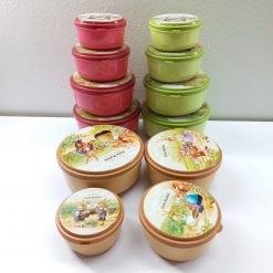 Alternative view of four pcs tiffin box for school/office lunch box 600/400/300/200 ML