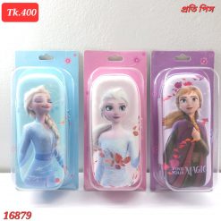 Frozen 3D Cover EVA Pencil Case Large Capacity Pencil Pouch Bag Compass School Pouch Organizer for Students Kids Stylish Pen Holder Pouch, Stationery Box