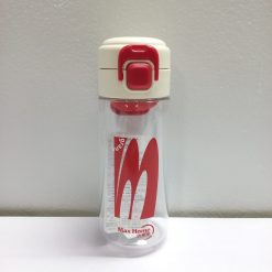 Alternative view of 550ml Cartoon Design Flip Water Bottle Cruise Ship Print Balloon Pattern Leakproof Plastic Children Drink Bottle for School