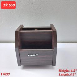 Xingli Pen Stand Wood Pen Holder with Drawer Stationery Storage Organizer Rack Wooden Desktop Pen Stand Office Gift
