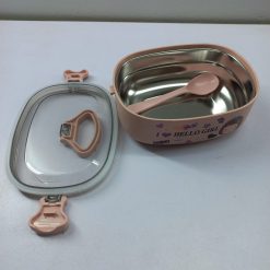 Alternative view of Metal School office lunch box