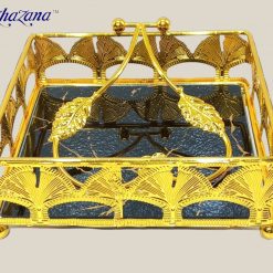 Fully Metal Made Tissue Box Holder 16754