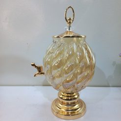 Alternative view of 4-Liter Golden Ribbed Juice Dispenser