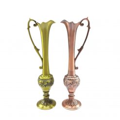 Ornate Metal Vases