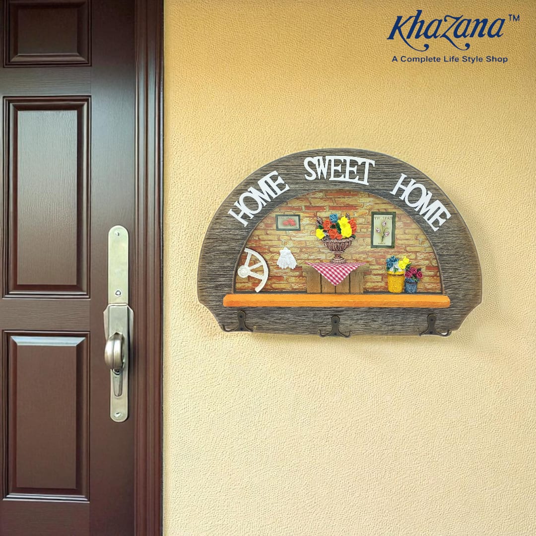 Rustic Home Sweet Home' Kitchen Theme Key Rack