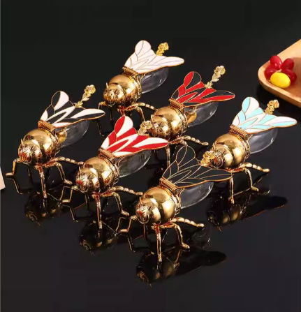 Honey Jar Bee Shape Decorative Shaped Pot