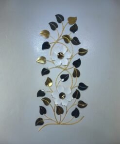 Alternative view of Majestic Floral Vine Vertical 3D Metal Wall Art