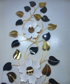 Majestic Floral Vine Vertical 3D Metal Wall Art 3 247x296