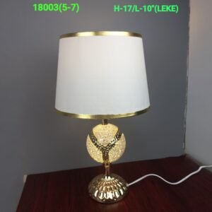 Radiant Mosaic Sphere Table Lamp with Silver Accents