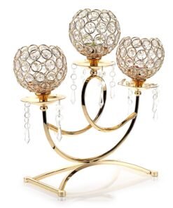 3 arms crystal candle holder gold candlestick table centerpieces for dining room wedding table 3 arms crystal candle holder gold candlestick table centerpieces for dining room wedding table