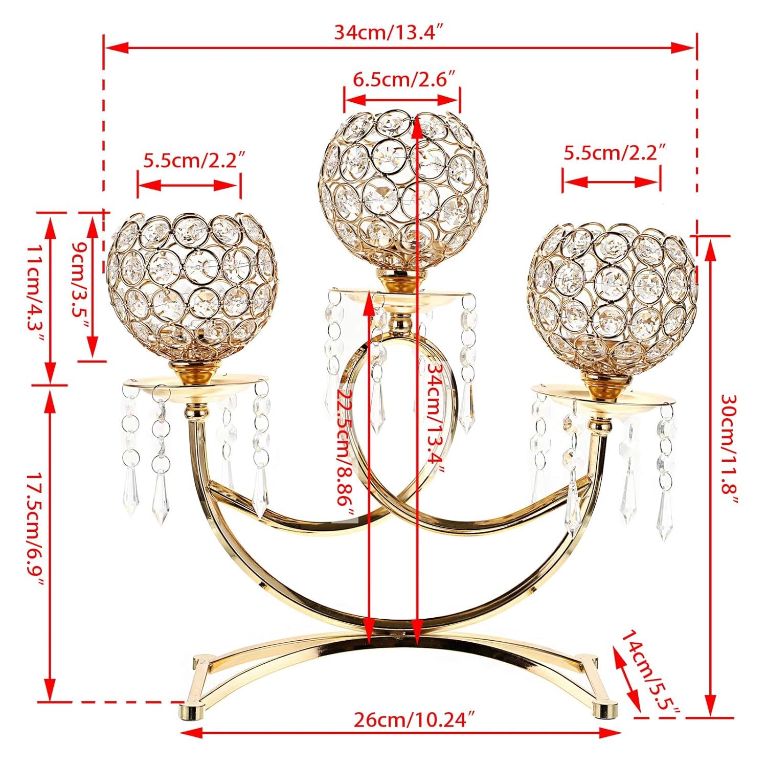 3 arms crystal candle holder gold candlestick table centerpieces for dining room wedding table 3 arms crystal candle holder gold candlestick table centerpieces for dining room wedding table