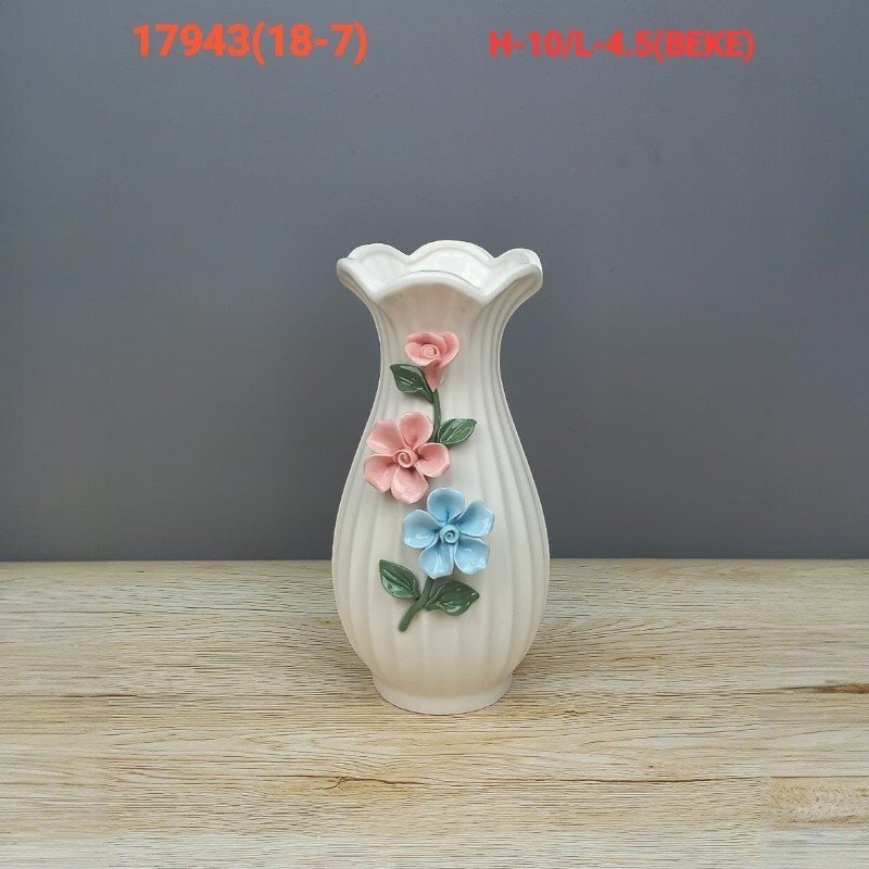 ceramic handcrafted 3d floral vase ceramic handcrafted 3d floral vase