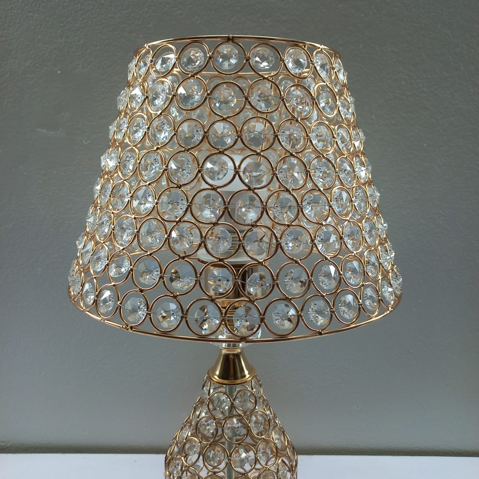 luxurious crystal bead table lamp golden elegance luxurious crystal bead table lamp golden elegance