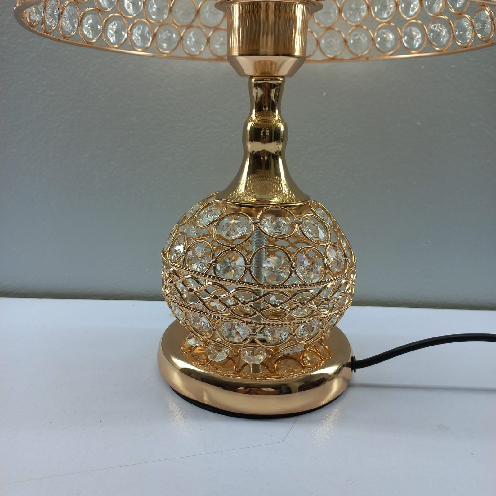 golden crystal bead table lamp golden crystal bead table lamp