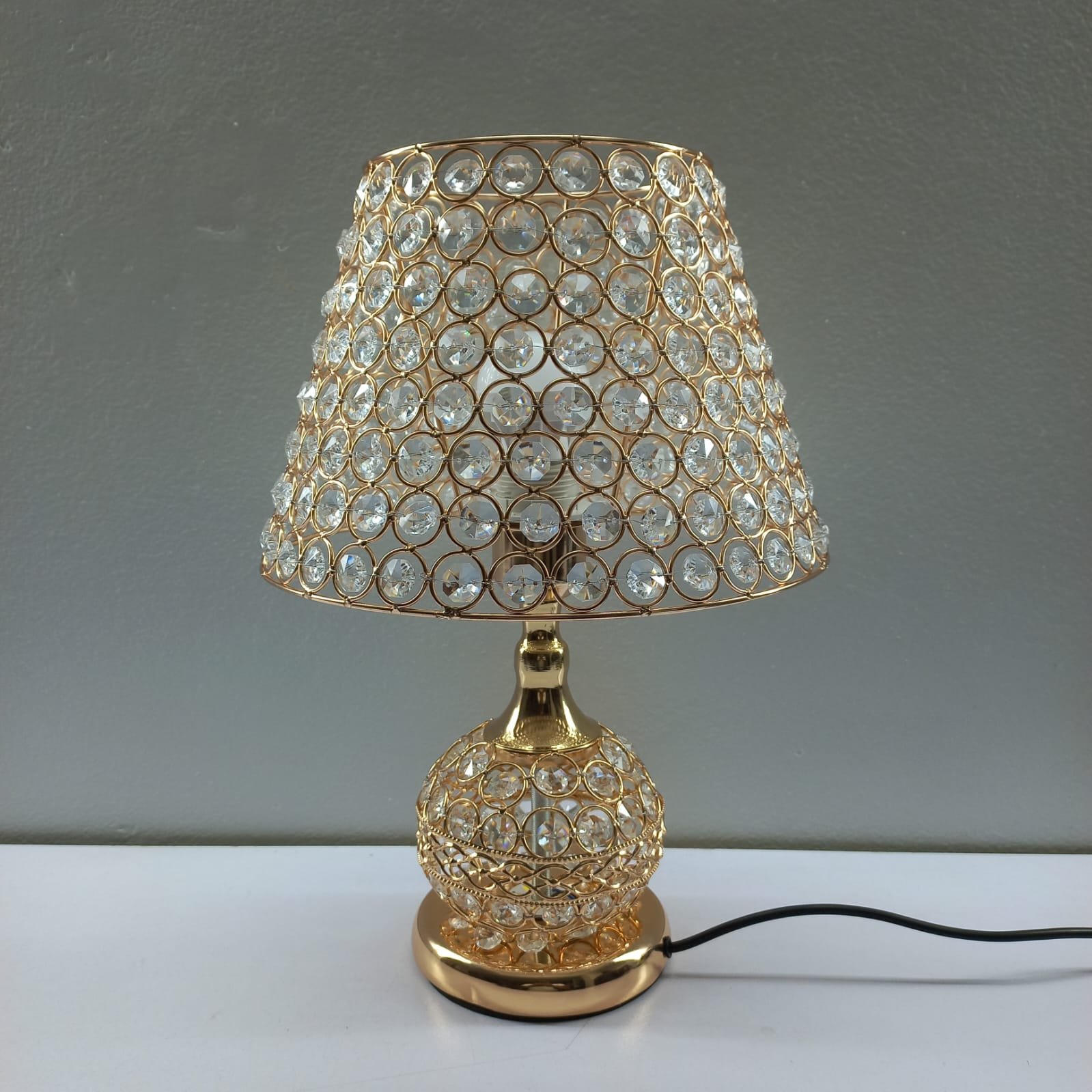 golden crystal bead table lamp golden crystal bead table lamp