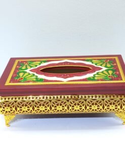 tissue box premium ornate wooden royal minakaris design