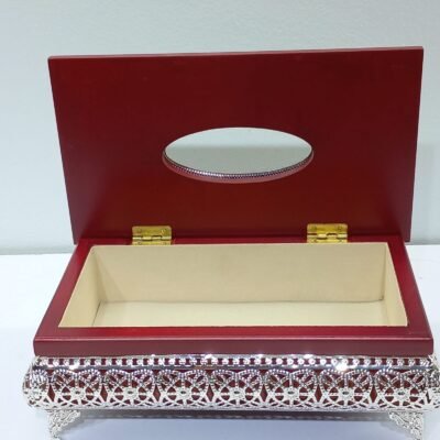 tissue box premium ornate wooden royal minakaris design