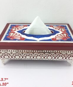 tissue box premium ornate wooden royal minakaris design
