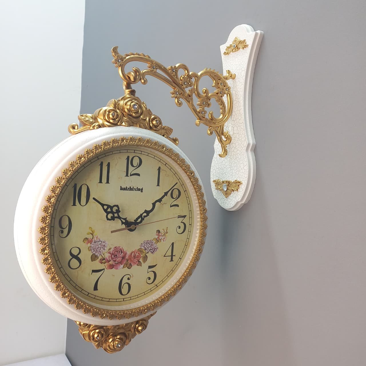 double sided station wall clock advertisement double sided station wall clock advertisement